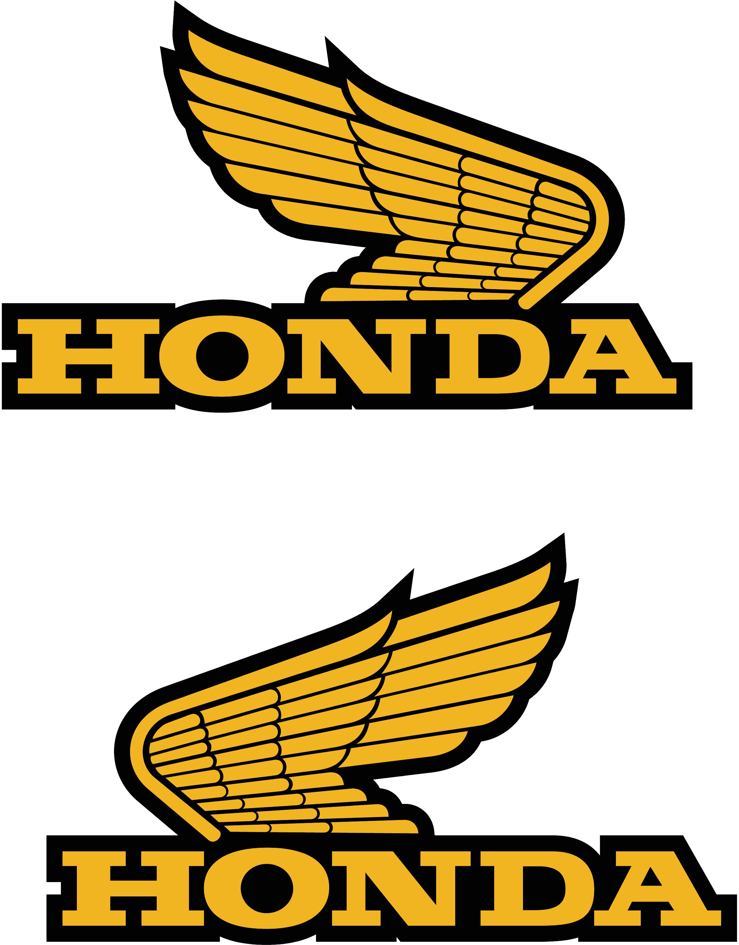 Old honda wing logo